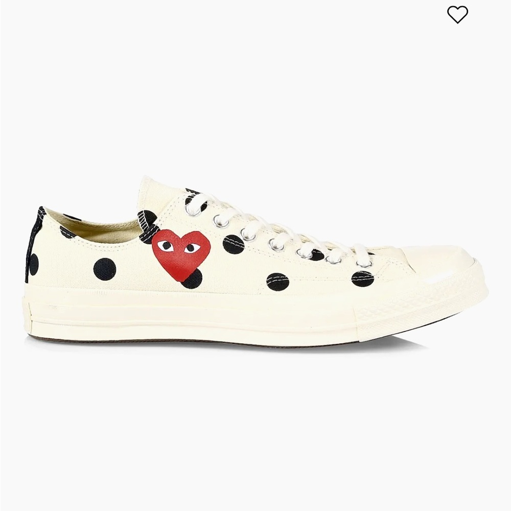 Comme adds Garçons Play Polka Dot Converse size 4/6